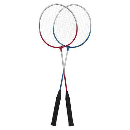Badmintonsæt med 4 ketsjere og net