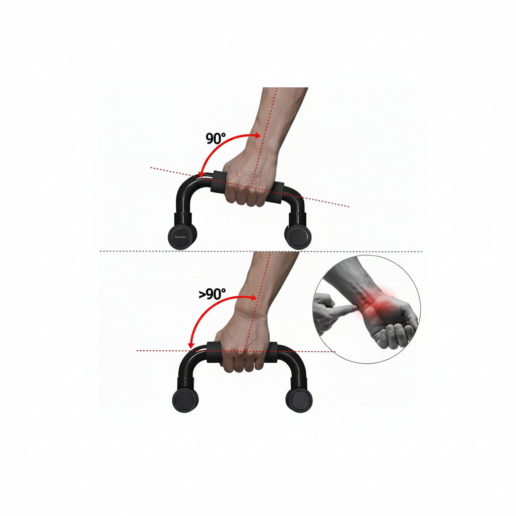 Push-up handles for home workouts