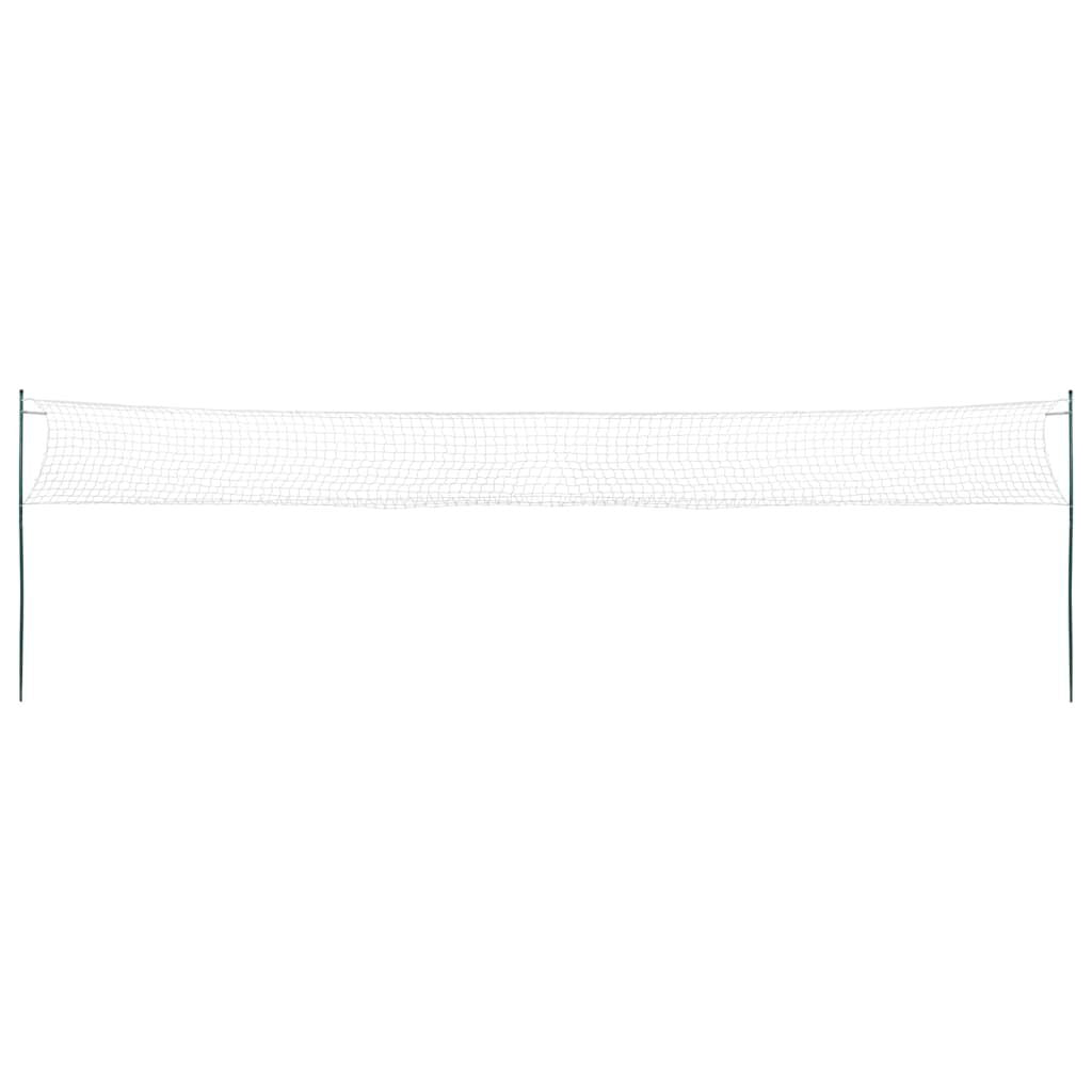 Badmintonsæt med 4 ketsjere og net