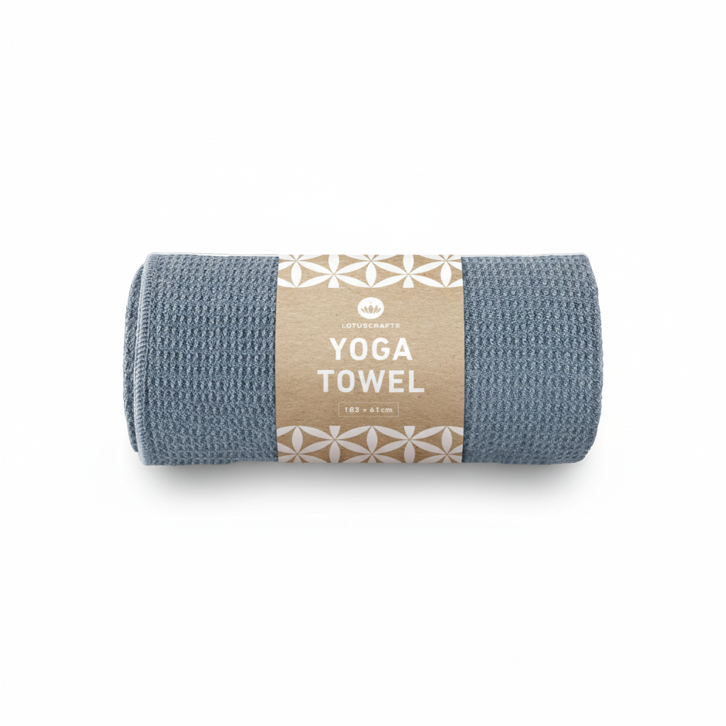 Lotuscrafts® Yogahåndklæde, Wet Grip