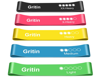 Latex fitness bands
