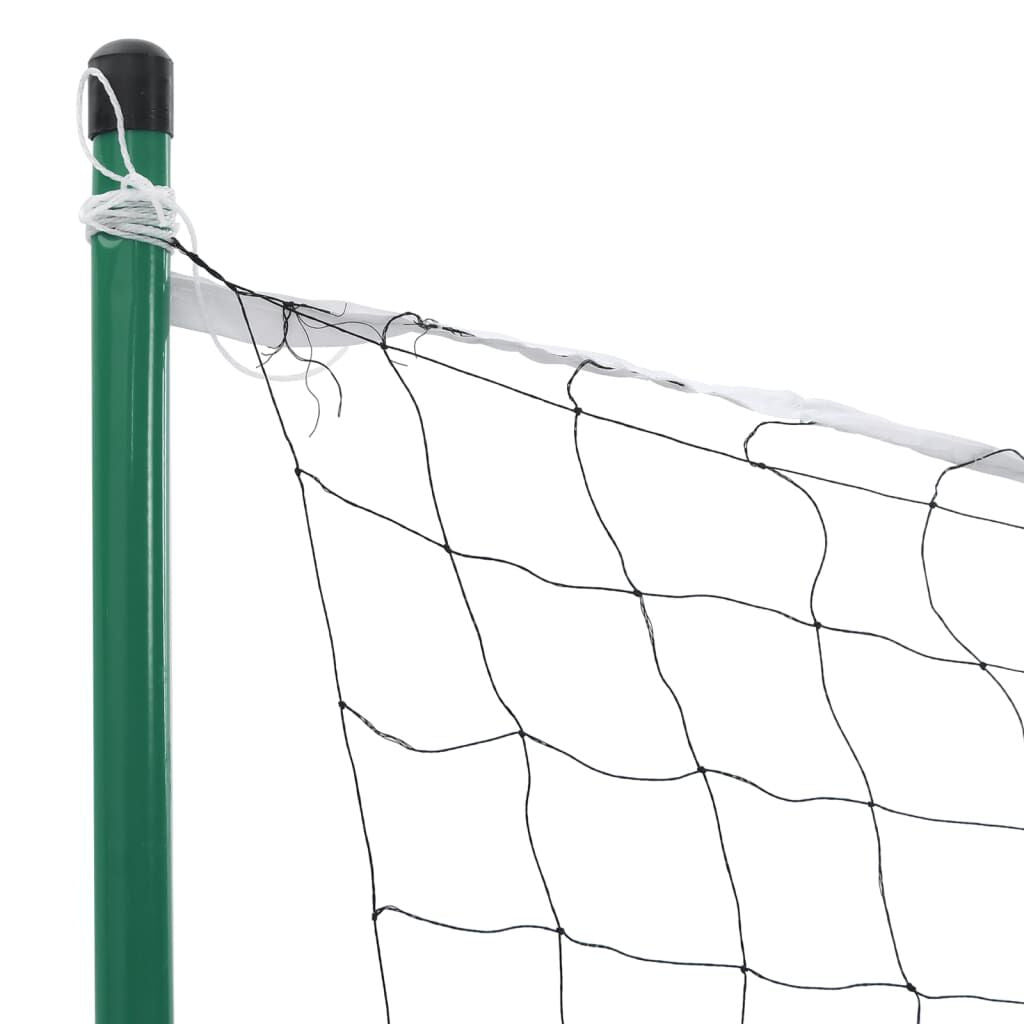 Badmintonsæt med 4 ketsjere og net